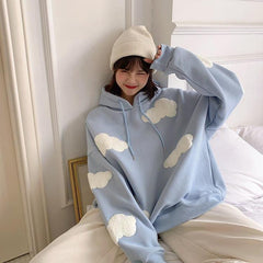 Cottagecore Aesthetic Clouds Hoodie