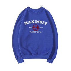 Women's Maximoff Letter Crew Neck Sweatshirt