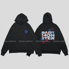 LOVE MONSTERS Print Drawstring Hoodie