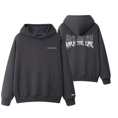 Casual WALK THE LINE Kpop Loose Hoodie
