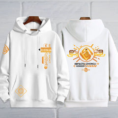 Unisex Trendy Game Printed Casual Loose Hoodie