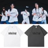 NJZ LOGO Short-sleeved T-shirt Top