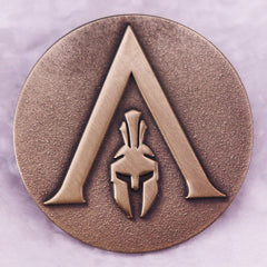 Retro Game Brooch Round Badge