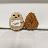 Emotional Support Positive Potato Crochet