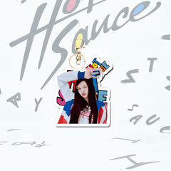 KPOP BM Album Acrylic Keychain Pendant