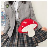 Adorable Cottagecore Mushroom Shoulder Bag