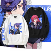 Cute Anime Graphic Crew Neck Sweatshirt