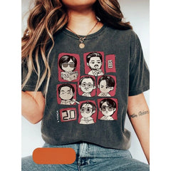 BANGTAN 2.0 Arirang Group Graphic T-Shirt Top
