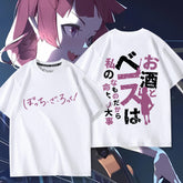 Casual Anime Print Short-sleeved T-shirt