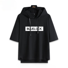 Unisex Anime Nagi Cos Hooded Short-sleeved T-shirt