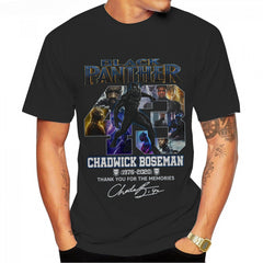 Trendy Men's 3D Black Panther Wakanda Forever Loose T-Shirt