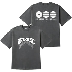 Unisex BANGTAN ARIRANG Tour Cotton T-shirt