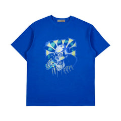 KEONHO Same Blue Short-sleeved T-shirt