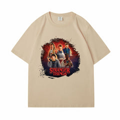 Unisex ST Characters Print Shirt