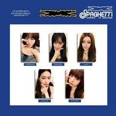KPOP "SPAGHETTI" Album Photocards
