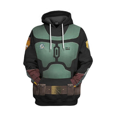 Unisex Comic 3d Print Cosplay Zipper Hoodie