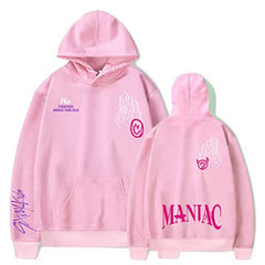 Unisex Kpop MANIAC Letter Printed Hoodie Pants