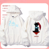 Casual Anime Loose Pullover Hoodie