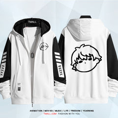 Unisex Anime Nagi Hooded Loose Jacket