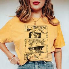 Unisex Anime Graphic Print T-shirt