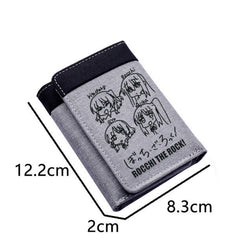Anime Short Folding Wallet