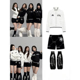 H2H Same Zipper Coat Top