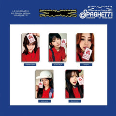 KPOP "SPAGHETTI" Album Photocards