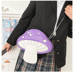 Adorable Cottagecore Mushroom Shoulder Bag