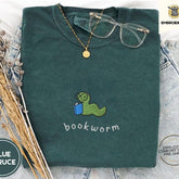 Bookworm Embroidered Sweatshirt