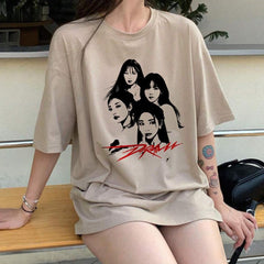 AE Drama Graffiti Cotton T-shirt