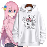 Unisex Bocchi Cosplay Pullover Hoodie
