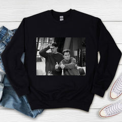 Chandler and Joey Graphic Pullover Sweatshirt
