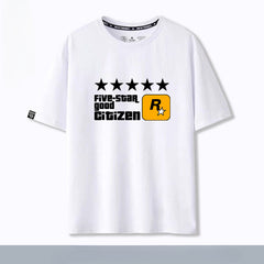Unisex Game R Star Cotton Short Sleeve T-Shirt