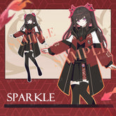 Women's Game Cosplay Trench Coat Sweatshirt