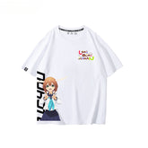 Women's Anime Cotton Short-sleeved Tee