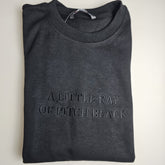 A LITTLE RAY OF PITCH BLACK Embroidered Sweatshirt