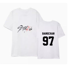 Trendy Kpop Loose Crew Neck T-Shirt