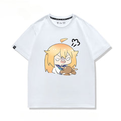 Unisex Anime Graphic Short-sleeved T-shirt