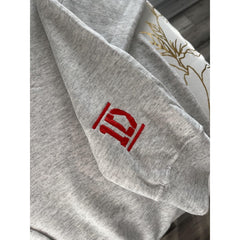 1D Heart Embroidery Sweatshirt