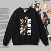 Trendy Casual Anime Crew Neck Pullover Top