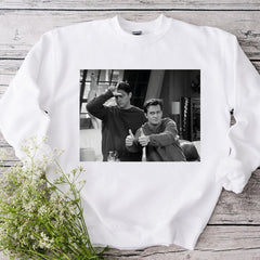 Chandler and Joey Graphic Pullover Sweatshirt