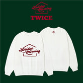 TWICE Holiday Morning Round Neck Sweatshirt