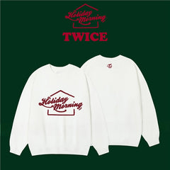 TWICE Holiday Morning Round Neck Sweatshirt