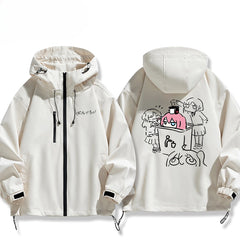 Men's and Women's Anime Zipper Jacket