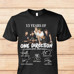 Unisex 15 Years of 1D Shirt