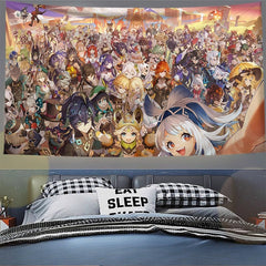 Game Family Photo Hanging Tapestry Decoration