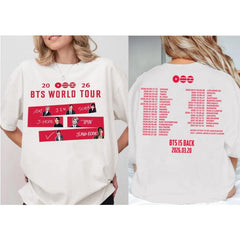 BTS World Tour 2026 Print T-Shirt