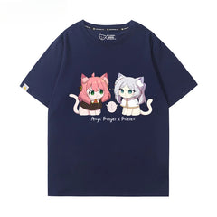 Women's Anime Short-sleeved Cotton T-shirt