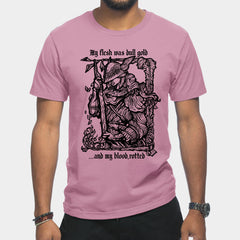 Trendy Men's Game Printed Round Neck T-shirt