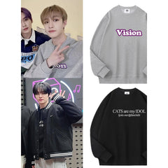 Bang Chan Lee Know Round Neck Pullover Sweatshirt